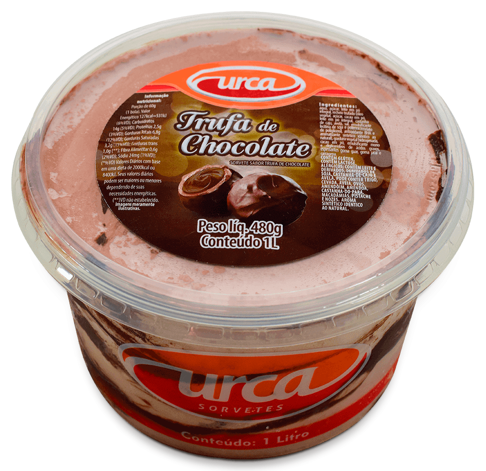 Pote 1 Litro Trufa de Chocolate
