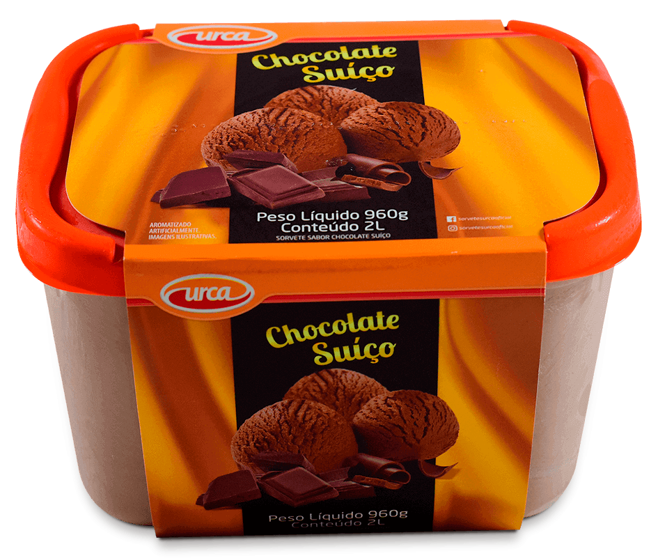 Pote 2 Litros Chocolate Suíço
