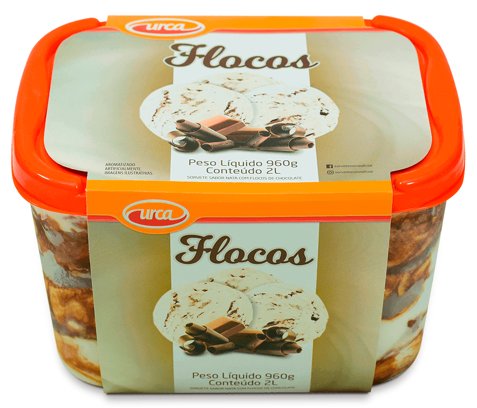 Pote 2 Litros Flocos