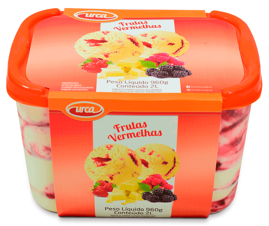 Pote 2 Litros Frutas Vermelhas