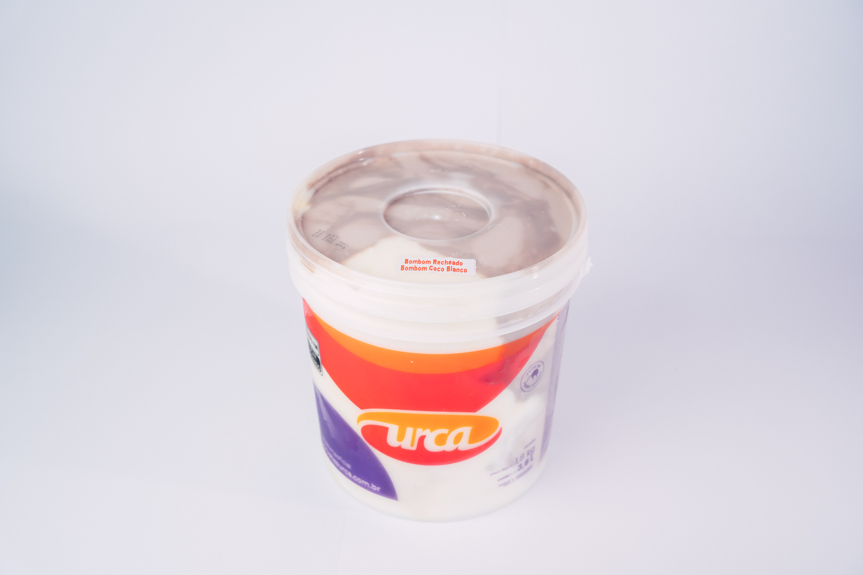 Bombom Cocco Bianco e Bombom Recheado
