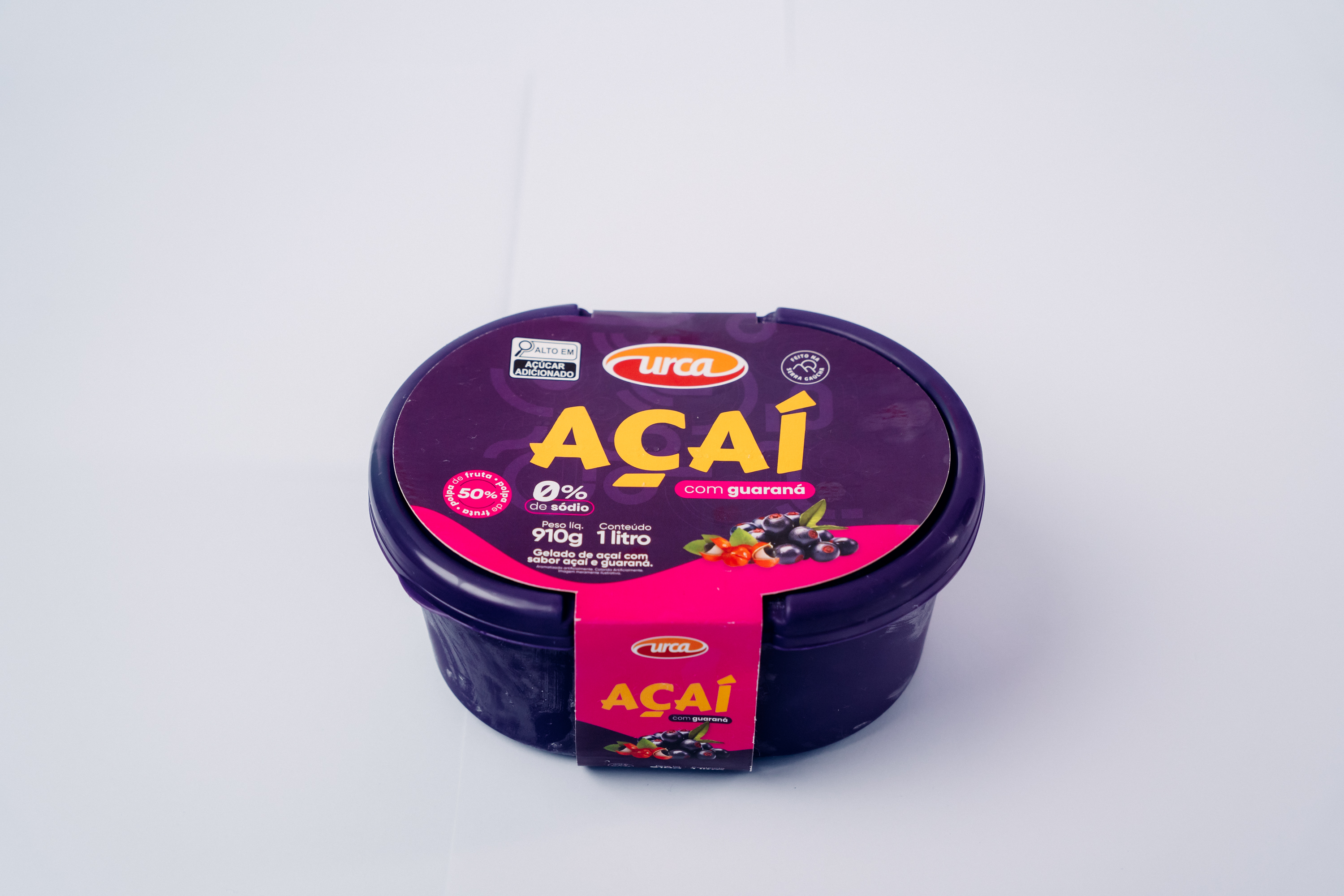 Açaí com Guaraná 01 litro